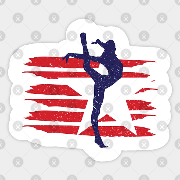 Gymnastics Women Sticker by Kingostore